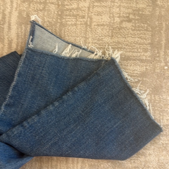 MOTHER High-Waisted Ankle Step Fray In Loafers and Lassos wash NWT - Picture 8 of 8